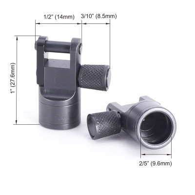 Быстросъемный переходник с антабки на QD (комплект 2 шт)