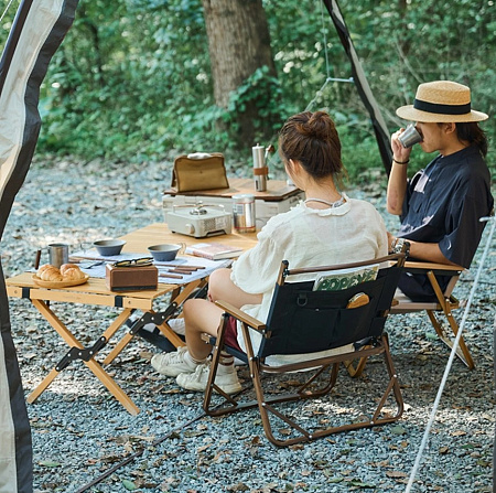 Стул складной Naturehike, бежевый NH19Y002-D