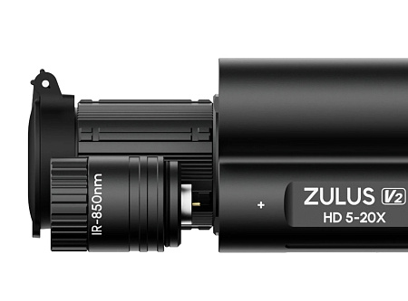 Цифровой прицел DNT ZULUS V2 HD 5-20x c лазерным дальномером и баллистическим калькулятором