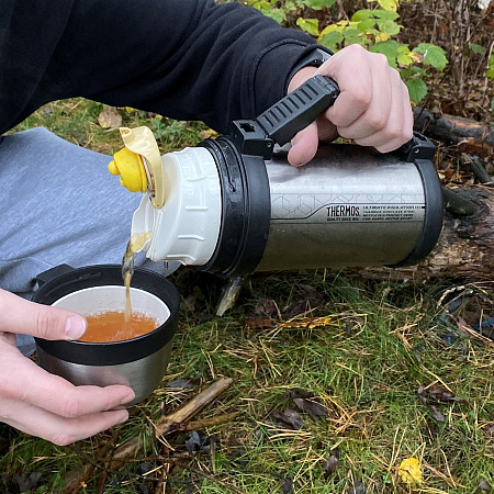 Универсальный термос 1,65 л THERMOS FDH-1650, стальной