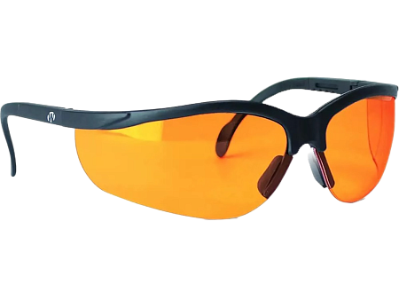 Очки стрелковые Walker`s Sport Glasses, защитные, чёрные, линза янтарная