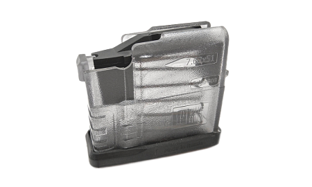 Магазин Pufgun на Сайга-308, 5 патронов, прозрачный