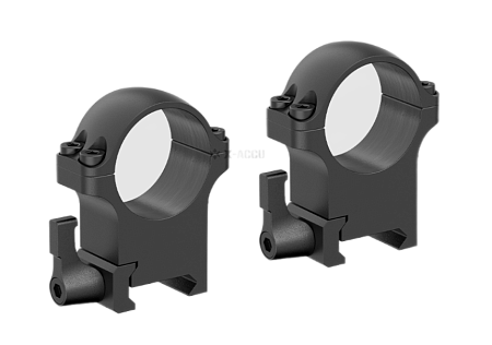 Кольца Vector Optics 30мм стальные weaver H-17 быстросъемные