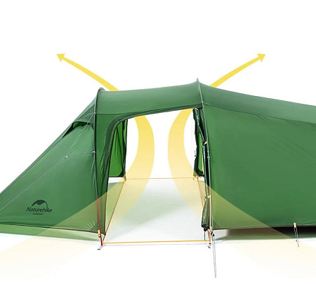 Палатка 2-местная Naturehike Opalus NH17L001-L
