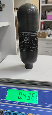 Колба высокого давления ALSAFE 0.42L(compact) для Леший 2 металлокомпозитная