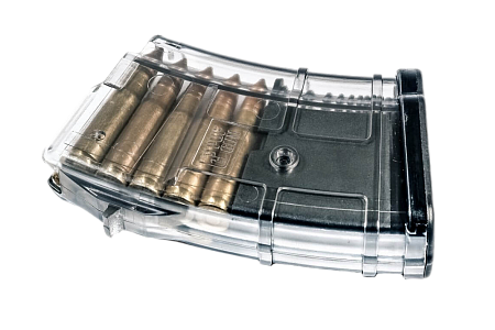Магазин для Сайга-МК (прозрачный), MAG SG762 40-10/TR