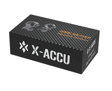 Регулируемые кольца с выносом Vector Oprics X-ACCU Weaver 30 мм, H=20-26мм