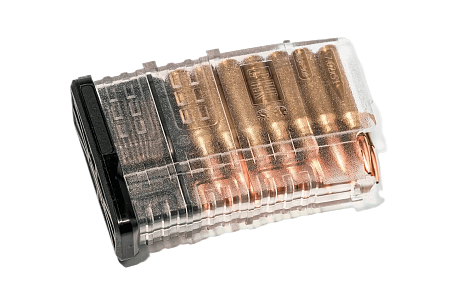 Магазин для Вепрь-308 (Прозрачный), Mag VP308 25-15/Tr