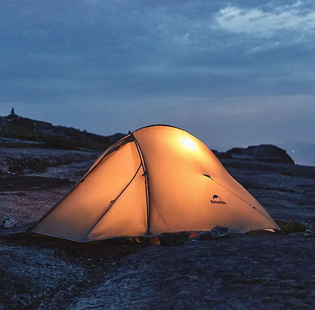 Палатка 2-местная Naturehike Cloud up Pro, коричневый CNK2350WS020