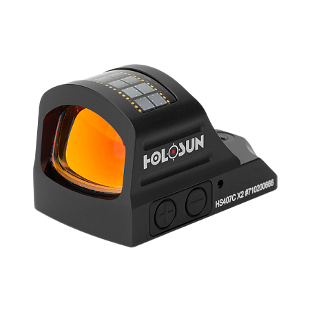 Коллиматорный прицел Holosun HS407C X2, компактный, без кронштейна