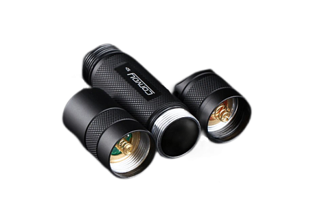 Фонарь Convoy S2+ black (XPL HI U6-3A) Biscotti