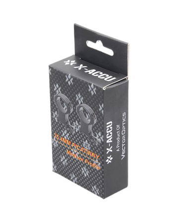 Кольца Vector Optics X-Accu 25,4 Medium (Weaver 20 мм)