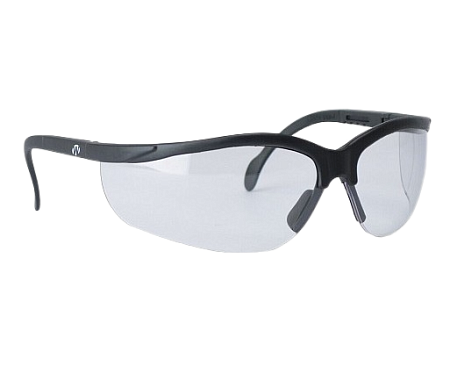 Очки стрелковые Walker`s Sport Glasses, защитные, чёрные, линза прозрачная