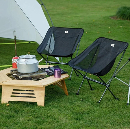 Стул Naturehike Stellaluna L04 складной черный CNK2450JJ015