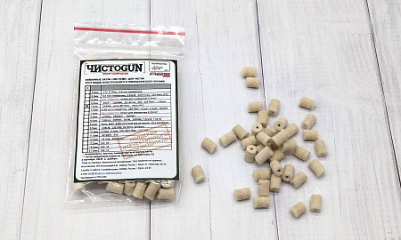 Войлочные патчи ЧИСТОGUN (7 мм)-.243 Win., 6 mm BR Rem., 6 mm PPC.