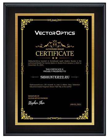 Прицел Vector Optics Continental  HD 5-30x56 SFP Tactical