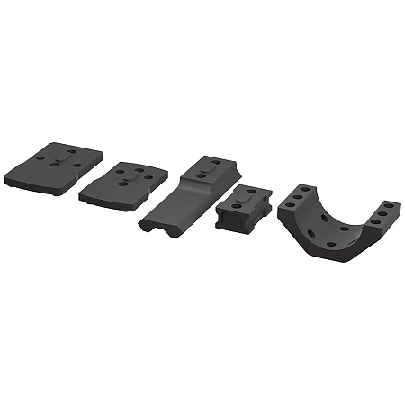 Комплект адаптеров Vector Optics X-ACCU для установки коллиматорных прицелов на кронштейны с кольцами 30 мм (XASR-A02)