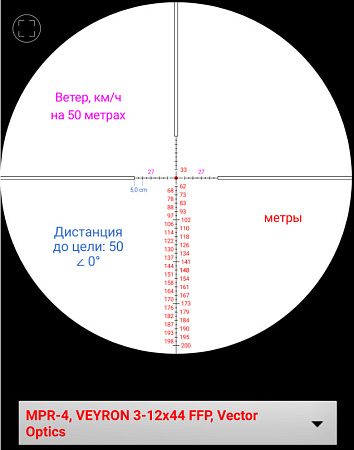 Прицел Vector Optics VEYRON 4-16X44 FFP