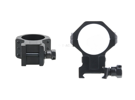 Кольца регулируемые по высоте 40MOA Vector Optics X-ACCU 30 мм (21мм) в Новосибирске