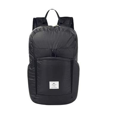 Рюкзак туристический складной, Naturehike, 22л, черный NH17A017-B