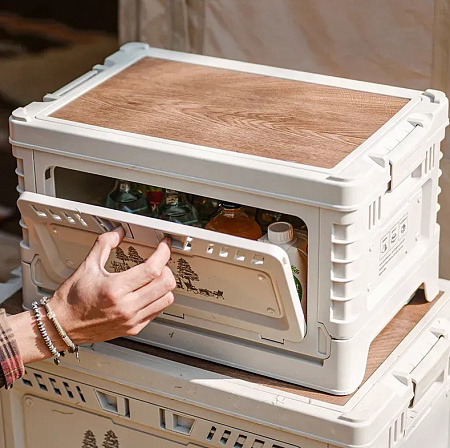 Складной контейнер Naturehike 25л+5л, светло-серый CNH22SN019