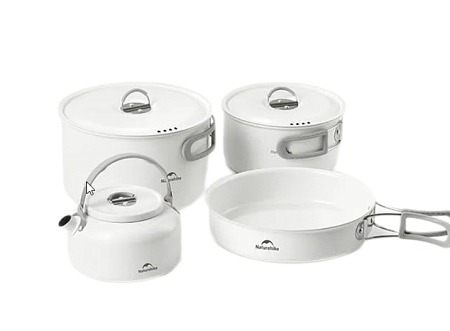 Набор кастрюль, Нержавеющая сталь с покрытием Naturehike CNK2450CF013