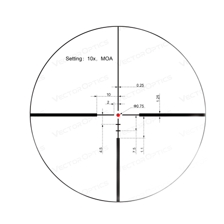 Прицел Vector Optics Continental x8 2-16x44 SFP BDC HUNTING ED