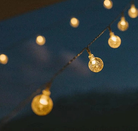 Светильник/гирлянда на солнечной батарее с дистанционным управлением 20м Naturehike CNH22DQ027