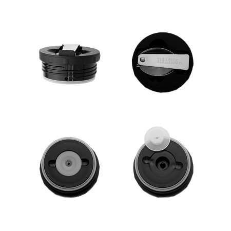 Термос для еды с ложкой 0,71 л THERMOS SK-3021, темно-синий KING