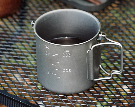 Титановая чашка 650 мл Naturehike CNK2450CF020