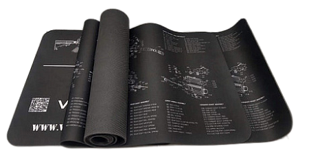 Коврик для чистки оружия  AR15