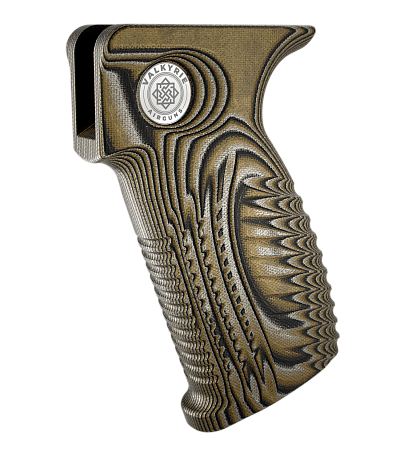 Рукоятка Валькирия в сборе, цвет песочно-черный №6