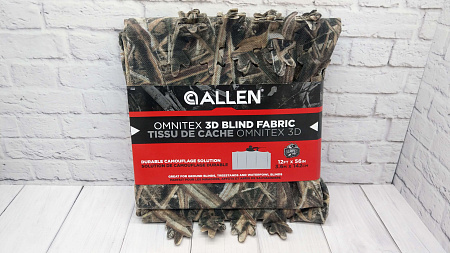 Сетка для засидки Allen 1,42 х 3,6 м, камуфляж Mossy Oak Blades®,нетканая