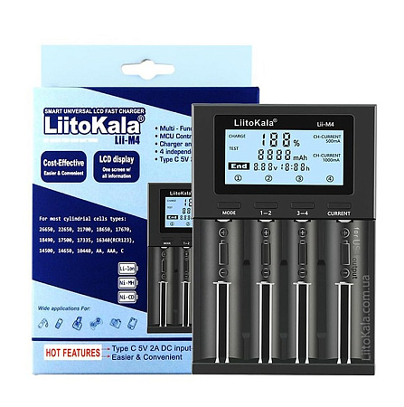 Зарядное устройство LiitoKala Lii-M4