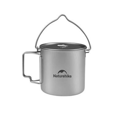 Титановая чашка 650 мл Naturehike CNK2450CF020