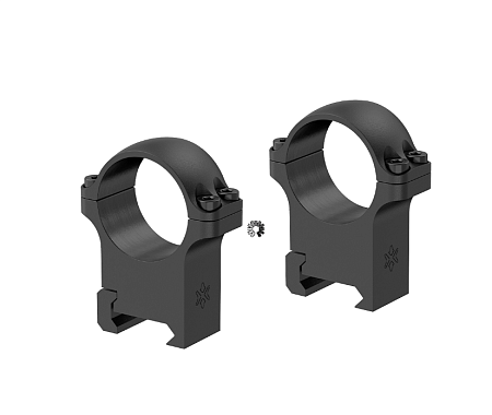 Кольца Vector Optics 30мм стальные weaver H-17