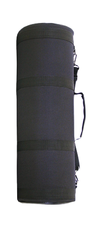 Чехол для баллона 7 л. с тубусом. Чёрный