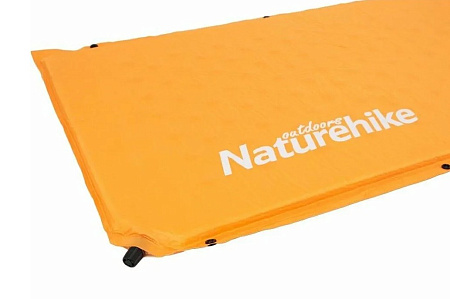 Коврик надувной с подушкой, желтый Naturehike NH15Q002-D