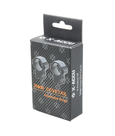 Кольца регулируемые по высоте 40MOA Vector Optics  X-ACCU 30 мм  (11мм)