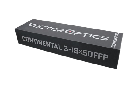 Прицел Vector Optics Continental x6 3-18х50 FFP ED Zero Stop 34мм