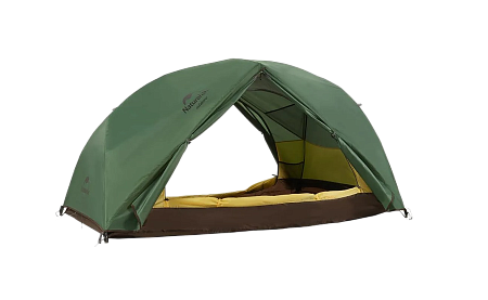 Палатка 2-местная Naturehike сверхлегкая, зеленый NH17T012-T