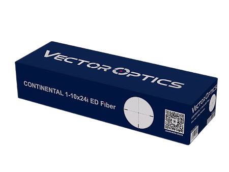 Прицел Vector Optics Continental x10 1-10x24 RD iED Fiber, SFP (SCOC-47)
