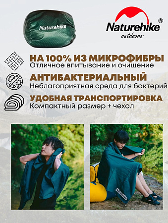 Быстросохнущее спортивное полотенце Naturehike CNK2300SS010