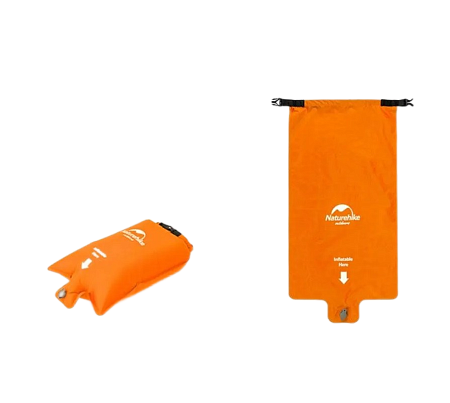 Водонепроницаемый гермомешок и насос для ковриков Naturehike оранжевый NH19Q033-D
