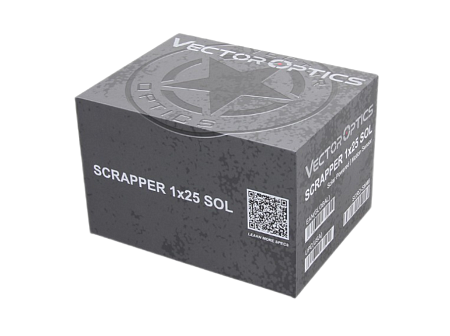 Коллиматорный прицел Vector Optics Scrapper 1x25 SOL