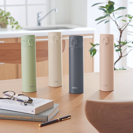 Термокружка 0,4 л THERMOS JNI-404, розовый