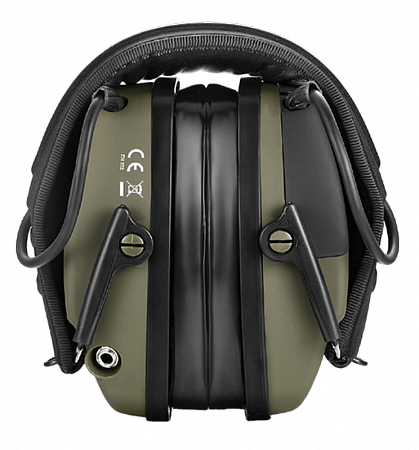 Наушники активные  PROHEAR EM036, NRR 23dB Green с кейсом