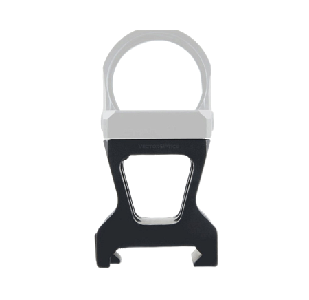 Консольное крепление Vector Optics  для коллиматоров Frenzy-X MOS на планку Weaver/Picatinny