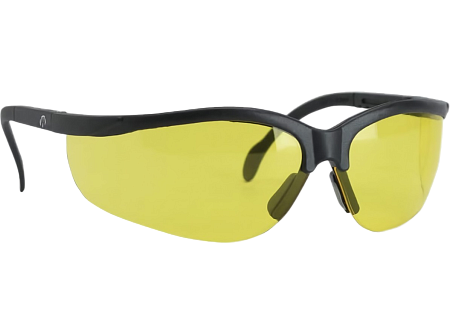 Очки стрелковые Walker`s Sport Glasses, защитные, чёрные, линза жёлтая