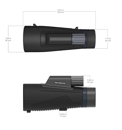 Монокуляр Vector Optics Forester 10x50 ED (SCMO-02)
